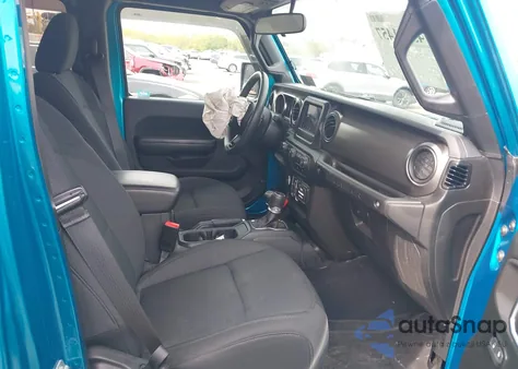 2020 Jeep Wrangler Unlimited Sport S 4X4 from USA, damaged, VIN 1C4HJXDG7LW147224